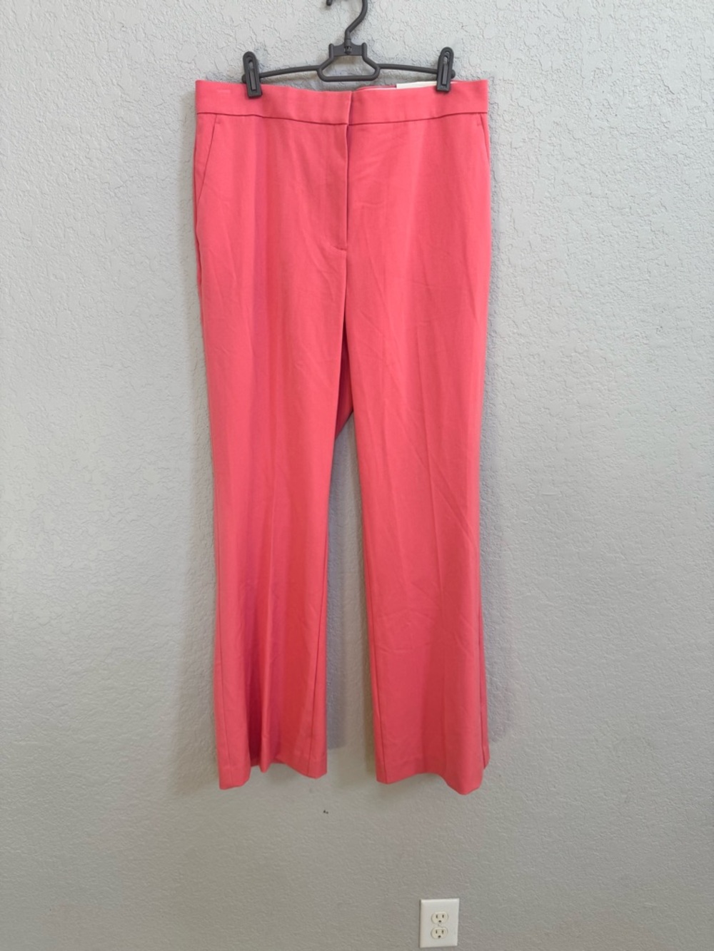 Ann Taylor  flare-leg high rise trousers size 12